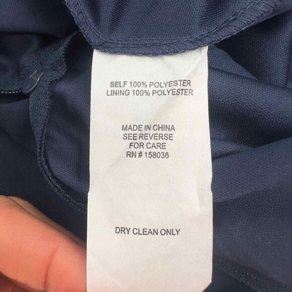 Birdy Grey women's Convertible Dress‎ Devin Chiffon Navy Size Medium - Picture 16 of 16